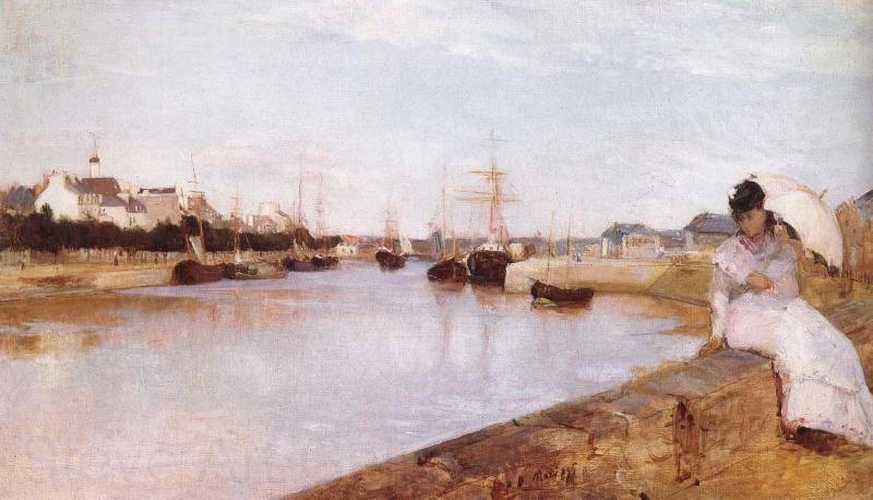 Berthe Morisot The port of Lorient Germany oil painting art